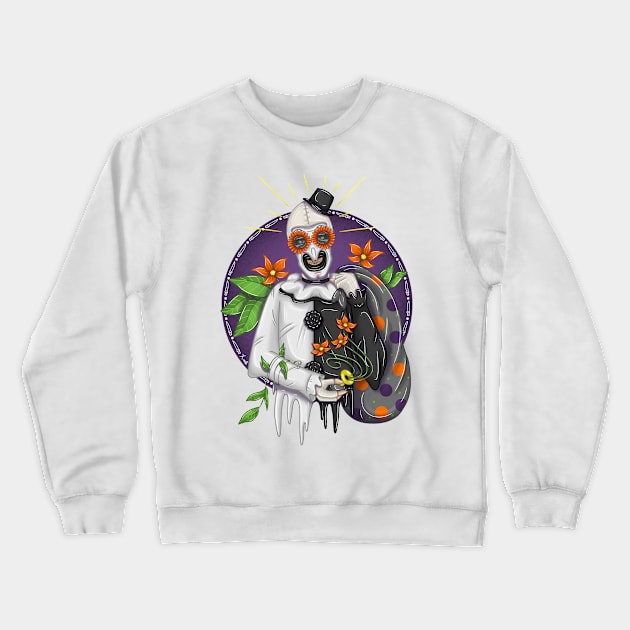 terrifier Crewneck Sweatshirt by XioVerduzco-art